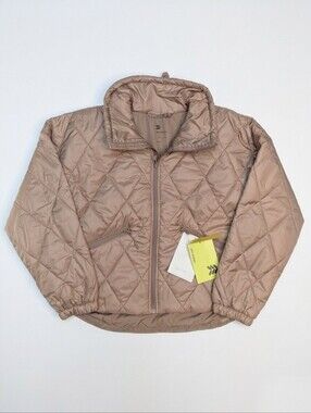 All In Motion Quilted Lightweight Packable Puffer Jacket | Size L